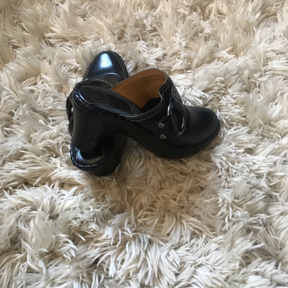 Frye Boots Black leather Mules - Picture 4 of 7